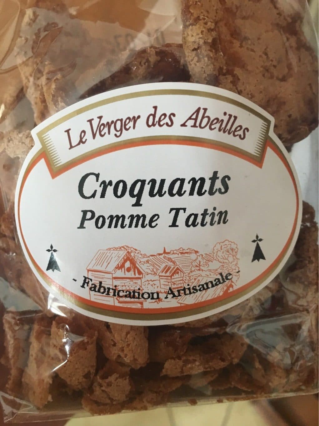 Le Verger des Abeilles Croquants Pomme Tatin packshot
