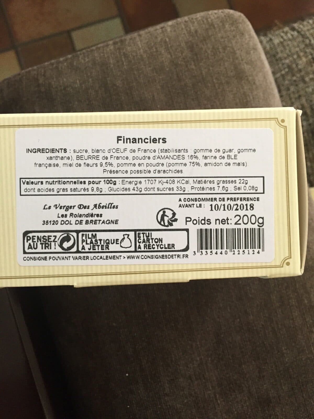 Le Verger des Abeilles Meringues packshot