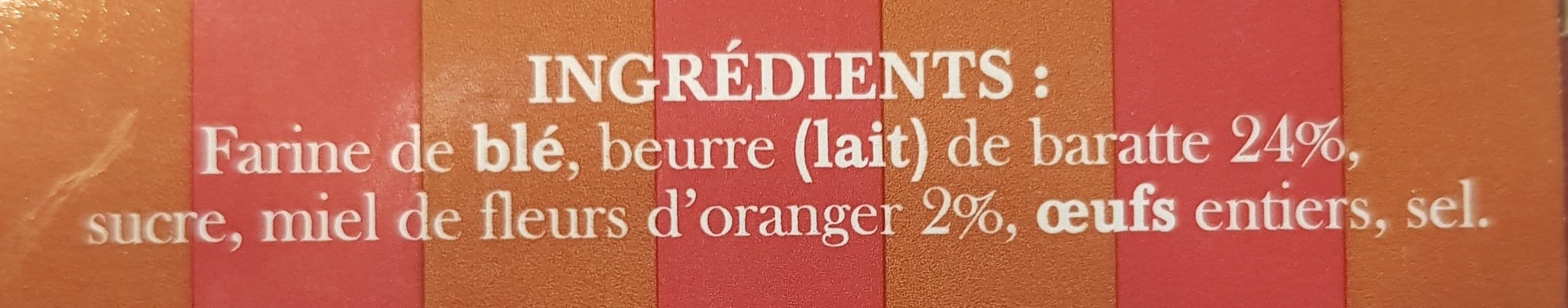 Maison Peltier Galettes au Miel de Fleurs d'Oranger packshot