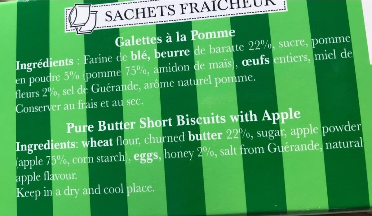 Maison Peltier Galette à la Pomme packshot