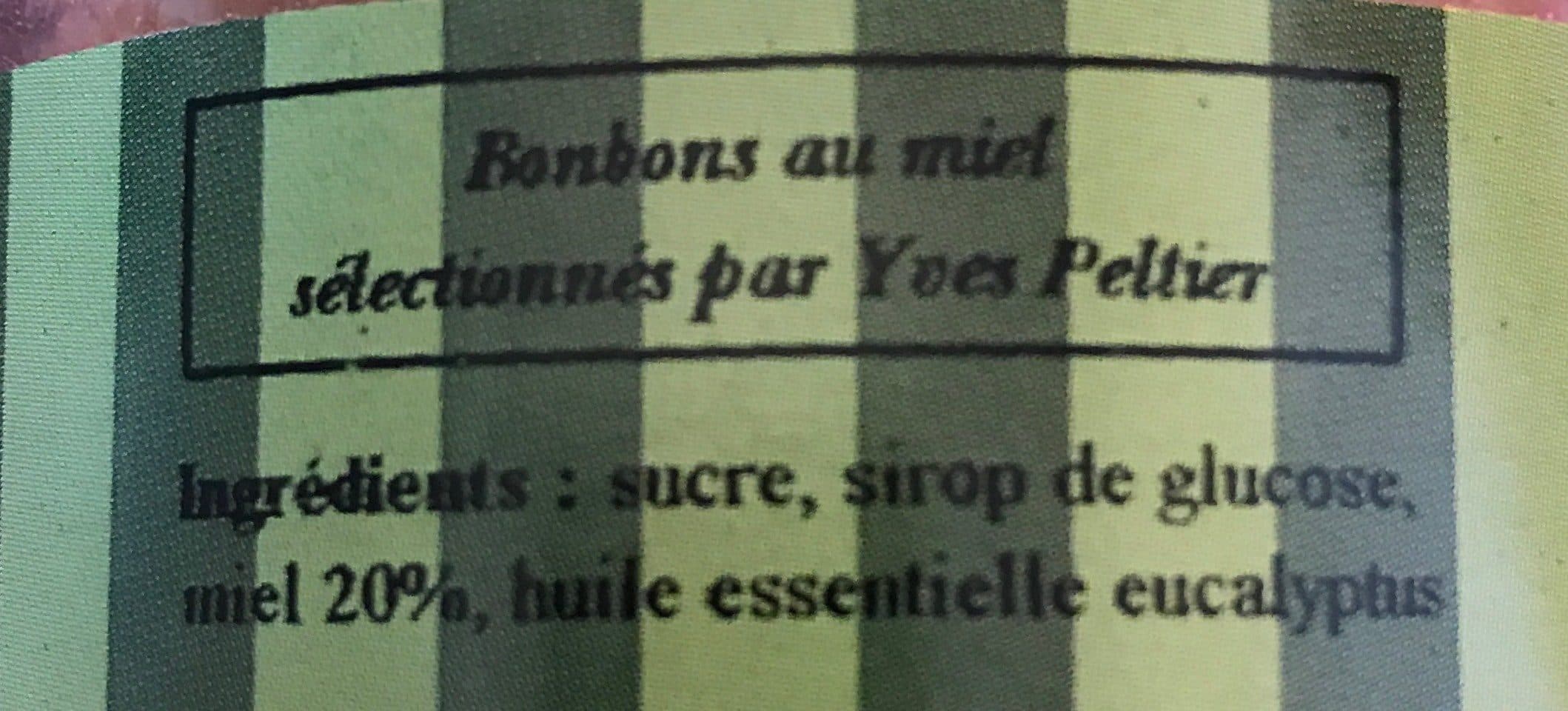 Maison Peltier Bonbons miel & eucalyptus packshot