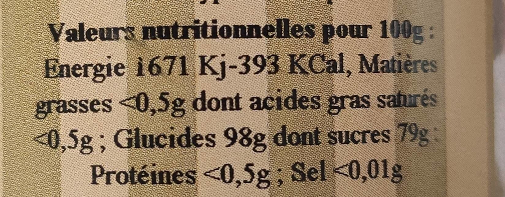 Maison Peltier Bonbon miel packshot