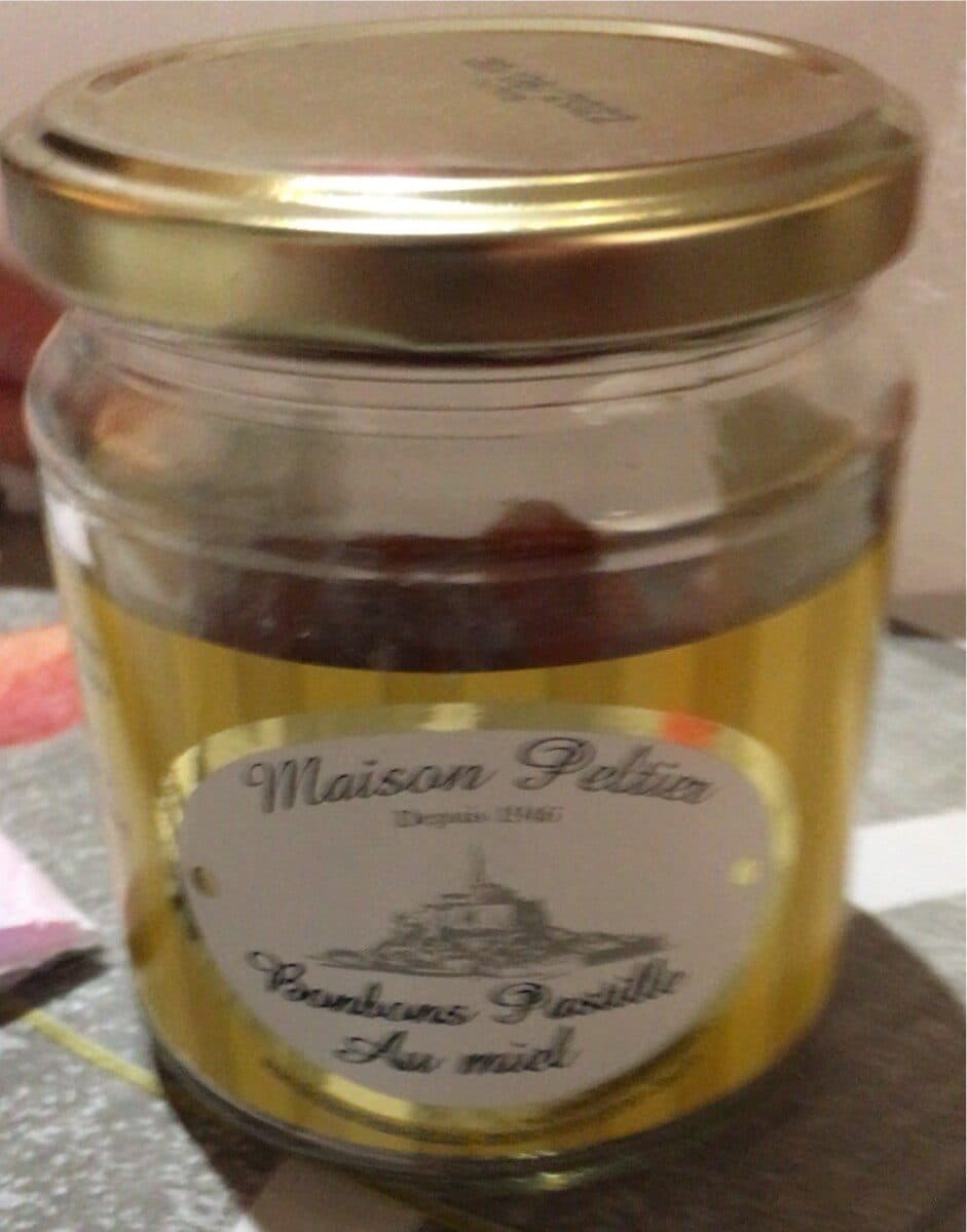 Maison Peltier Bonbons pastilles au Miel packshot