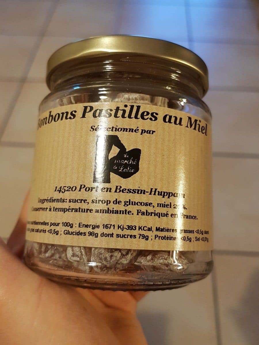 Maison Peltier Bonbons pastilles au Miel packshot