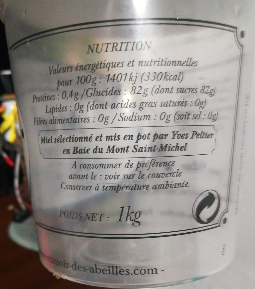 Le Manoir des Abeilles Miel de fleur packshot