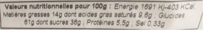 Le manoir des abeilles 180G Cookies Pom Caramel Le Manoir packshot
