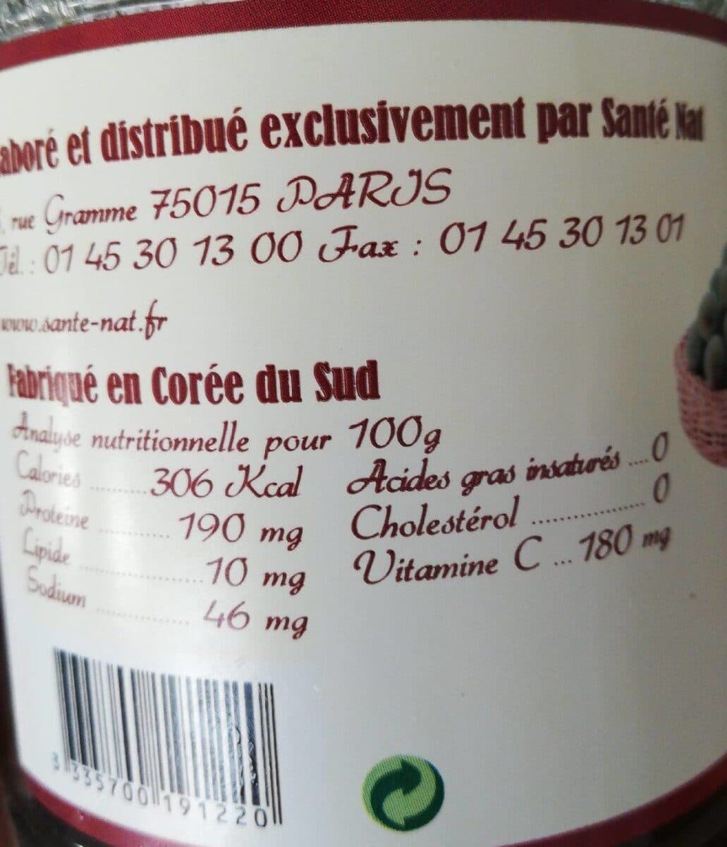 SANTE NAT Infusion en gelée à la prunelle de Corée packshot