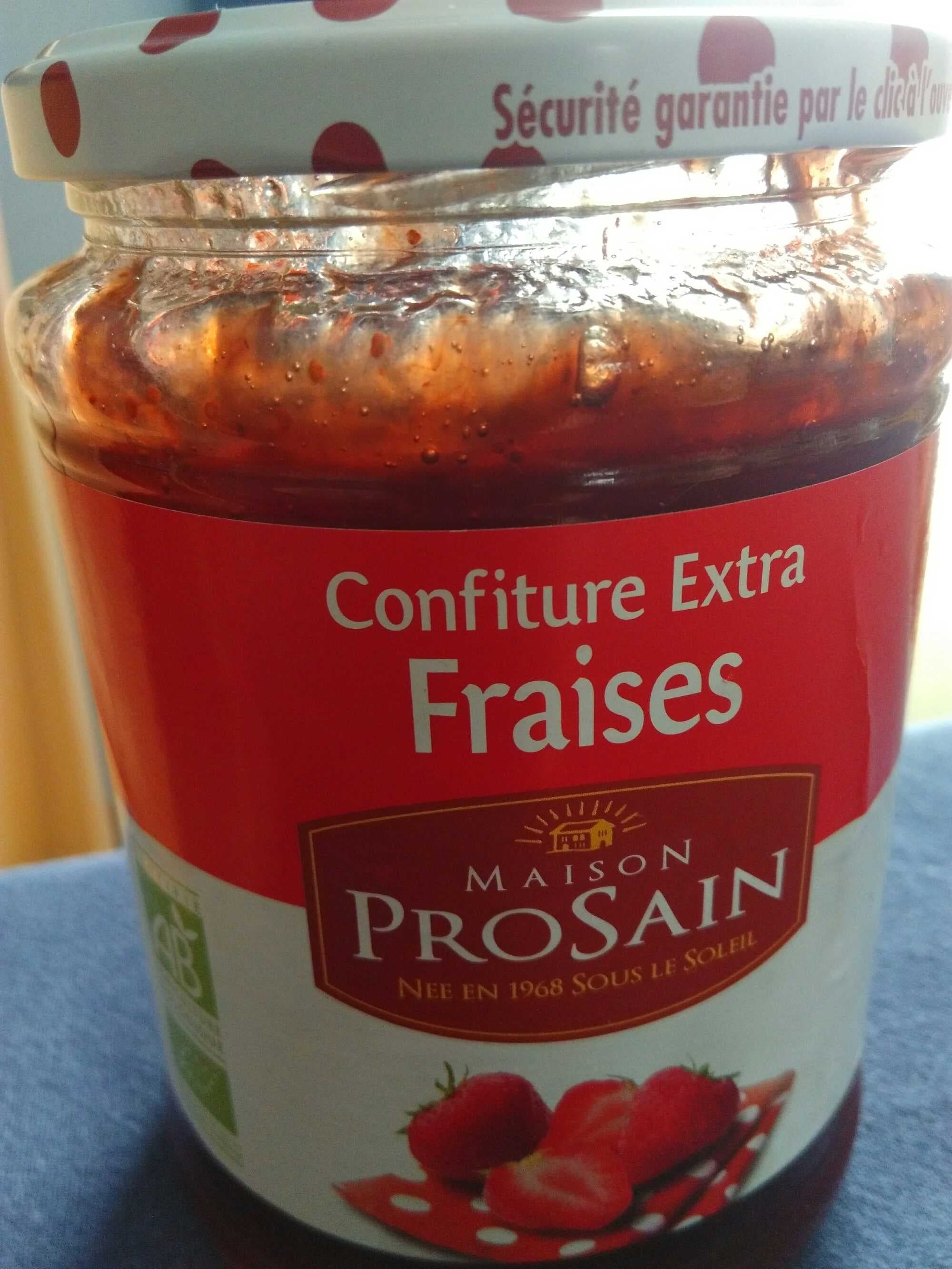 Prosain Confiture extra fraises packshot