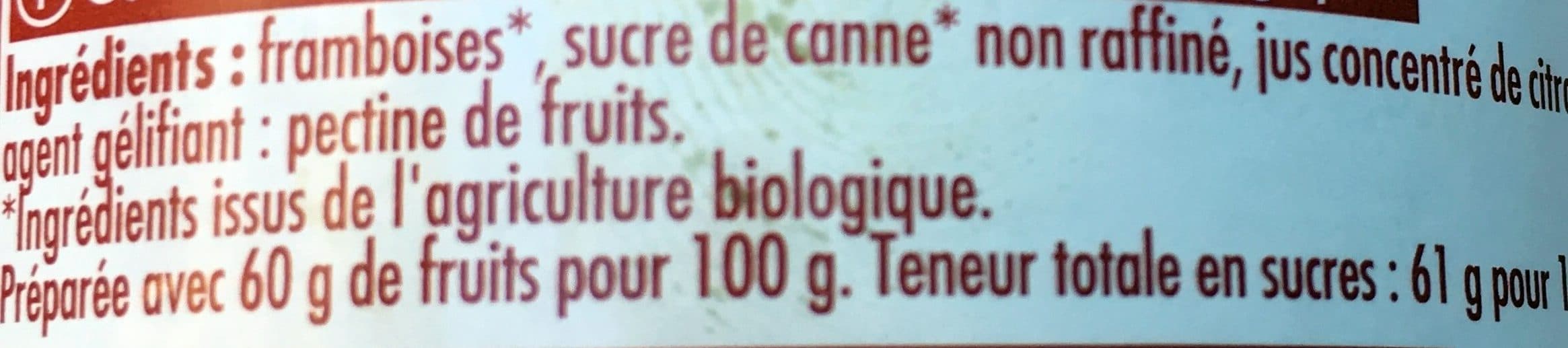 Prosain 350G Confiture Extra De Framboises packshot