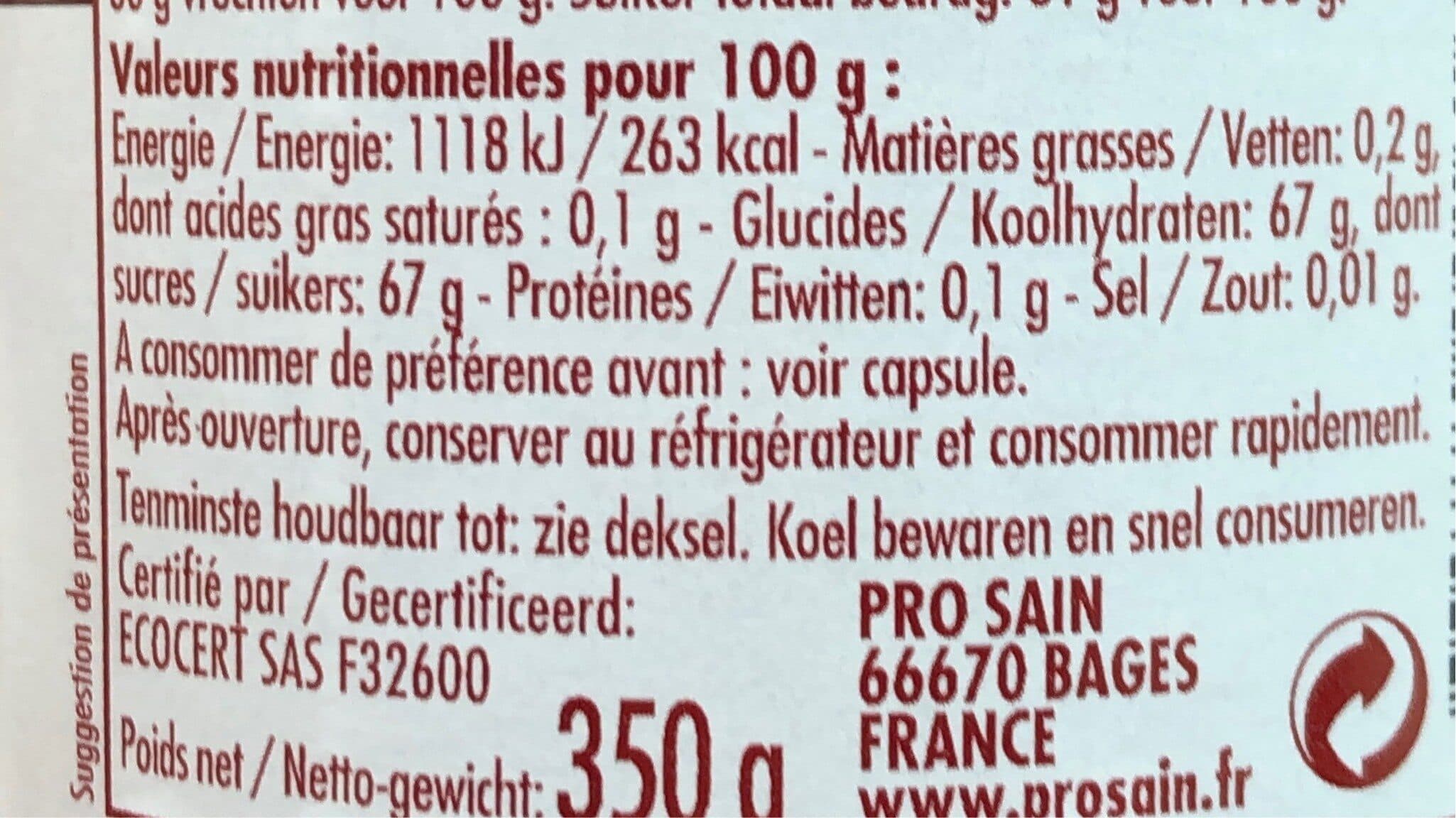 Prosain 350G GELEE EXTRA DE GRENADE packshot