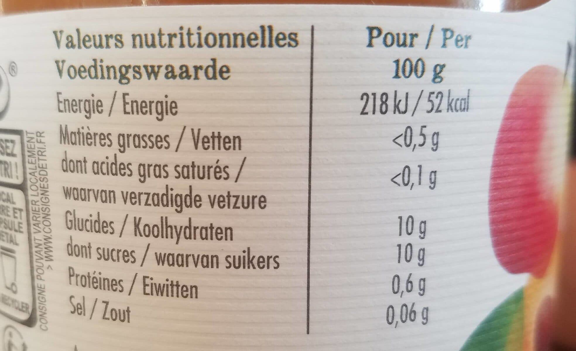 Prosain Purée Pommes Abricots packshot