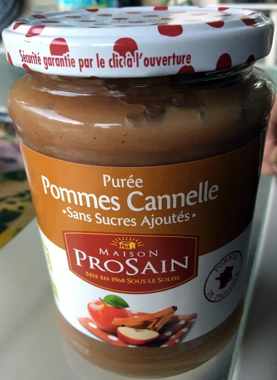 Prosain Puree Pomme Et Cannelle packshot