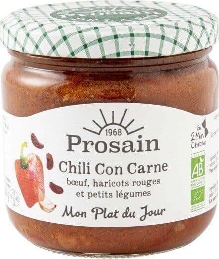 ProSain Chili con carne aux boeuf et aux haricots rouges packshot