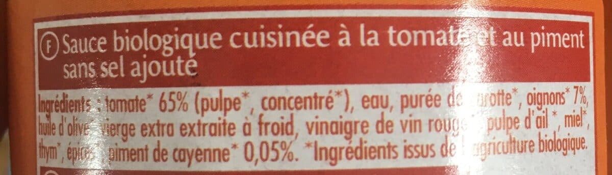 Open Food Facts Epicerie / Condiments, Aides Culinaires / Sauces packshot
