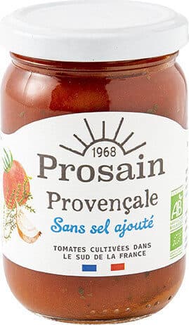 Prosain Sauce Tomate Provençale sans sel ajouté packshot