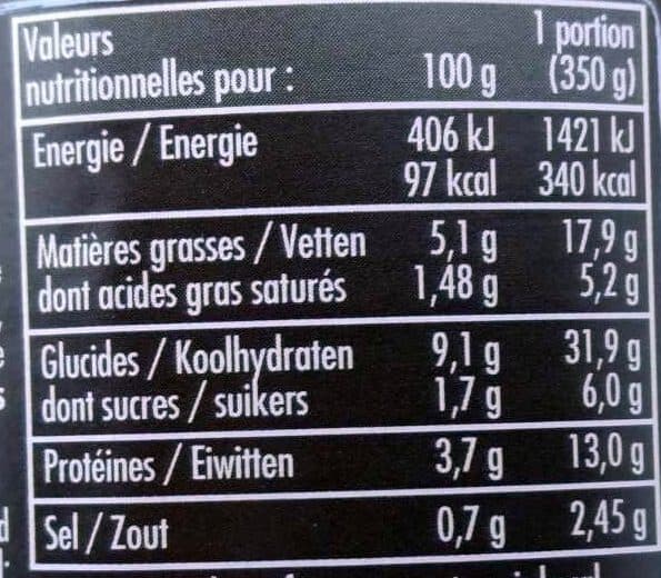 ProSain Sarrasin aux légumes - au chêvre et aux olives noires packshot