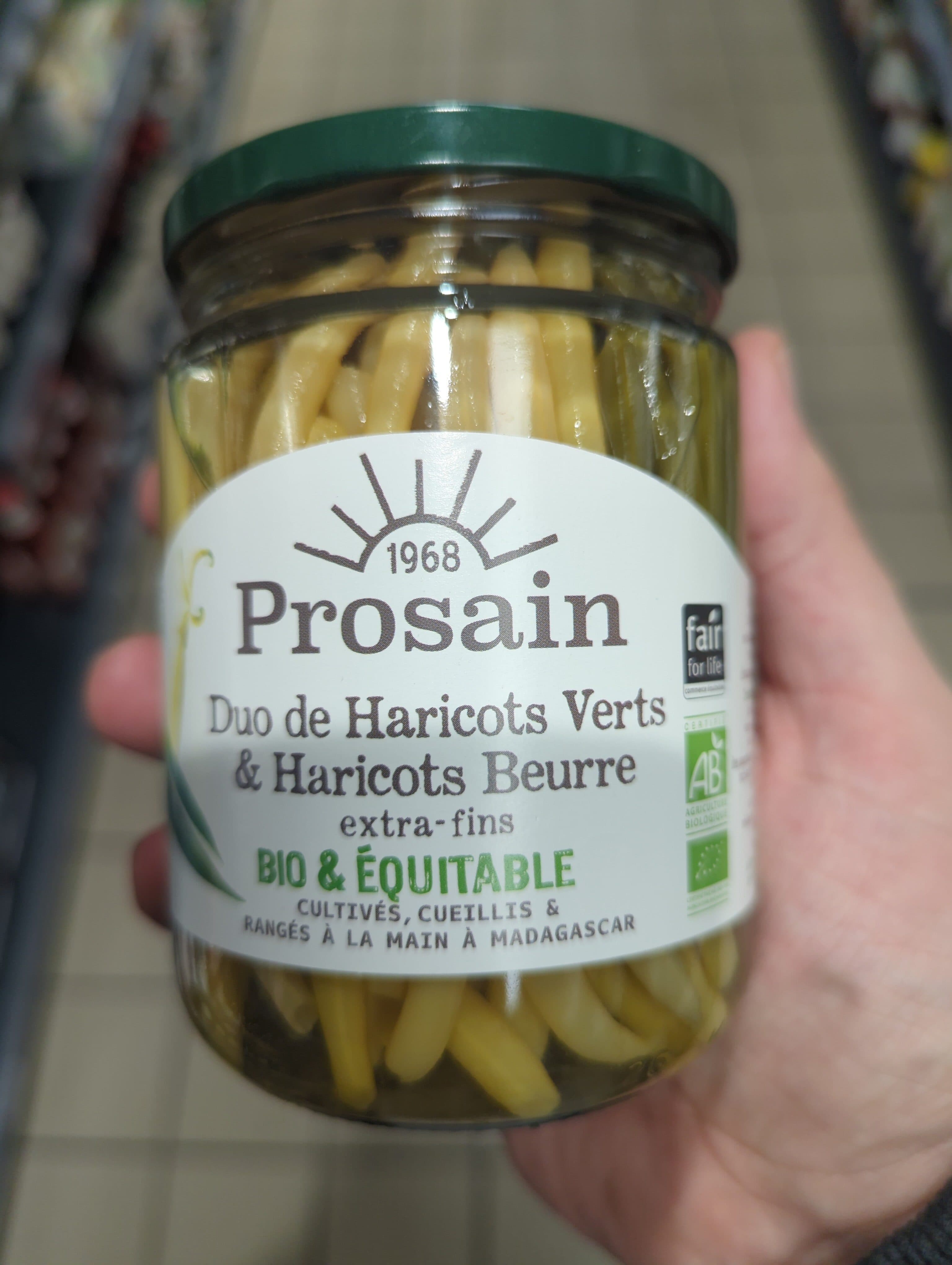 Prosain Duo Haricot Vert / Beurre packshot