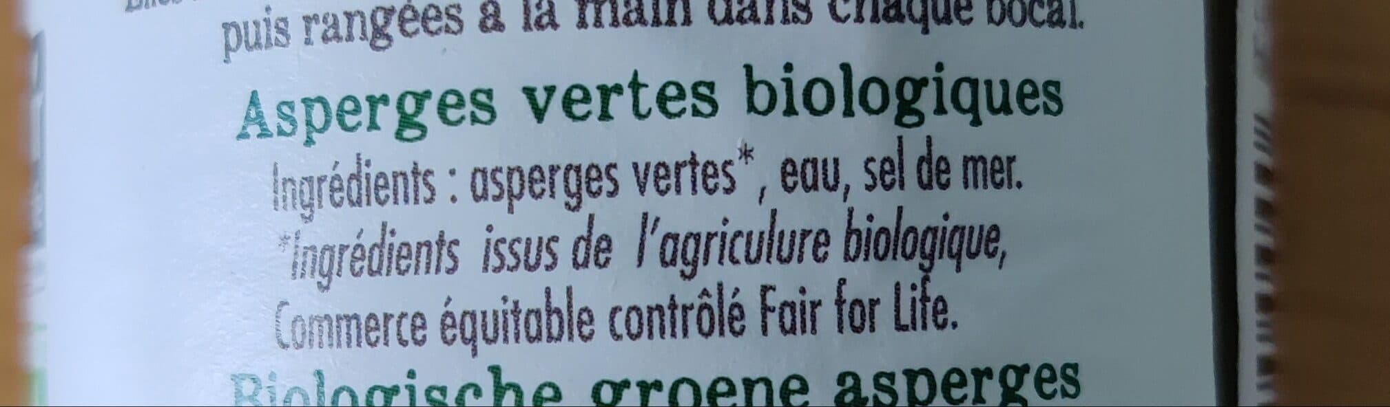 Prosain Asperges vertes packshot