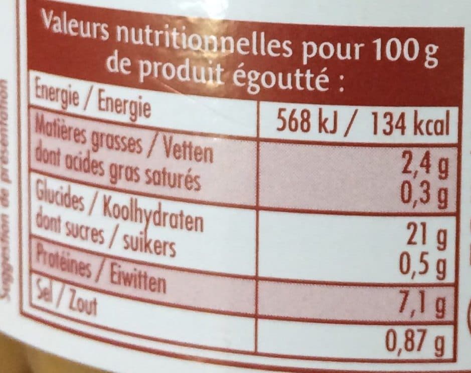Prosain Pois Chiches packshot