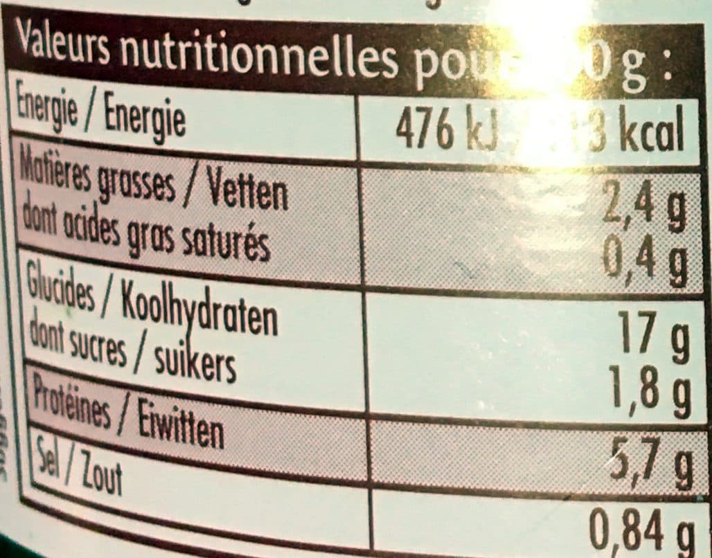 Prosain Pois Chiches Saveurs Orientales packshot
