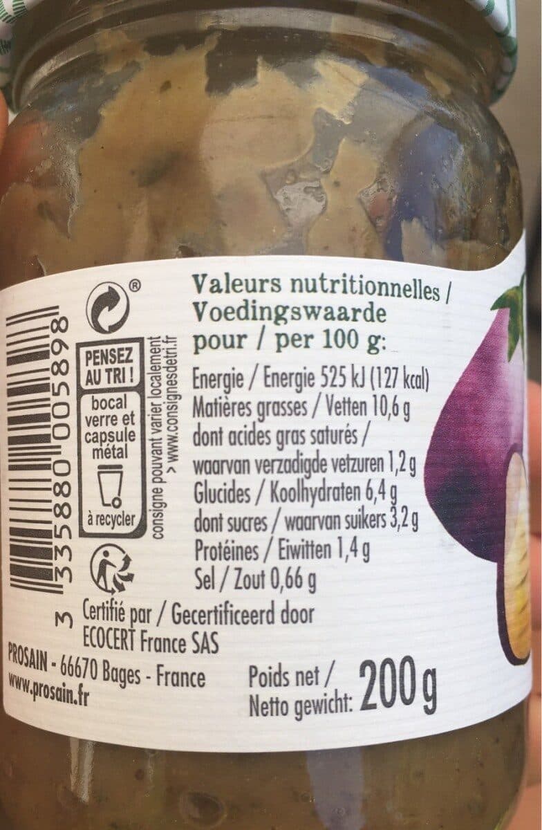 Prosain Caviar d'aubergines grillées packshot