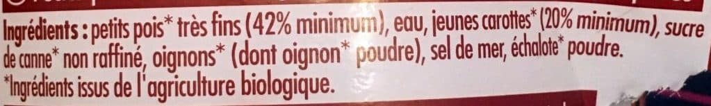 Prosain Petits pois très fins préparés et jeunes carottes packshot