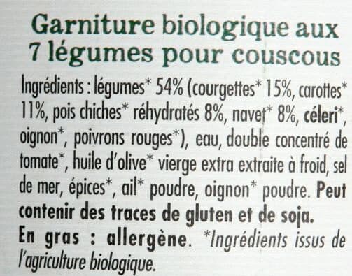 Prosain Couscous aux 7 légumes packshot