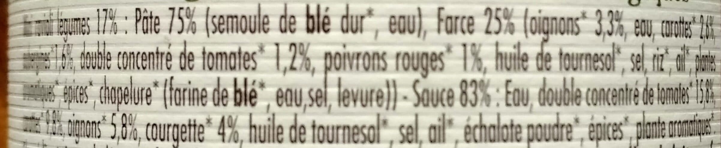 Prosain Ravioli aux légumes sauce toscane packshot