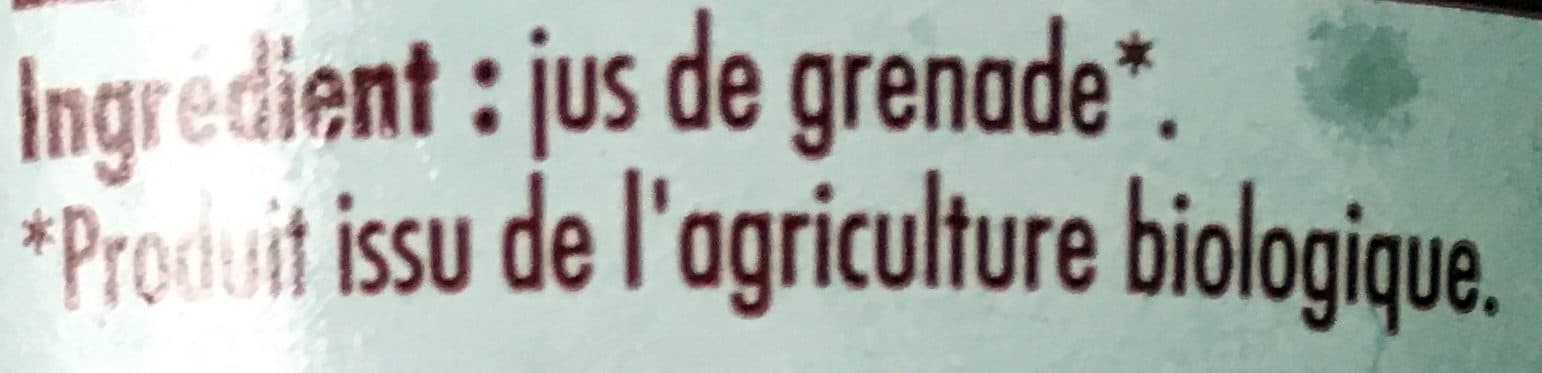 Prosain Grenade 100% pur jus packshot