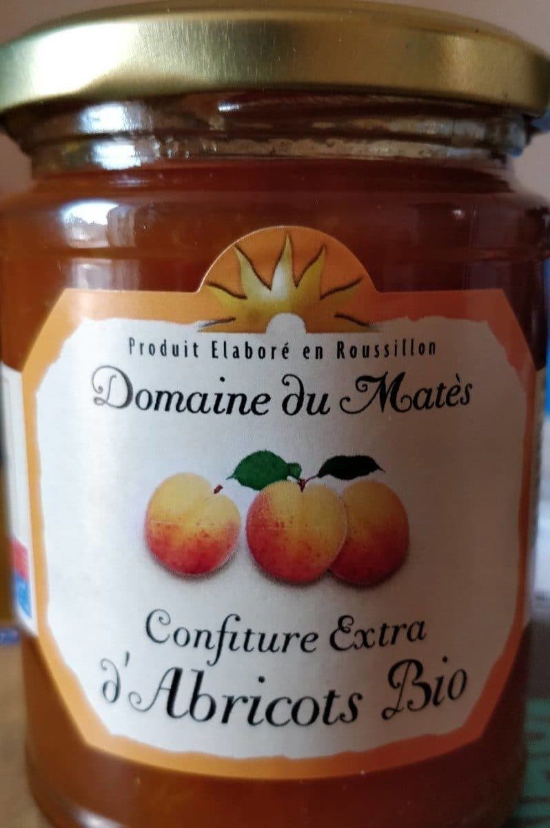 Domaine du Matès Confiture extra d'abricots bio packshot