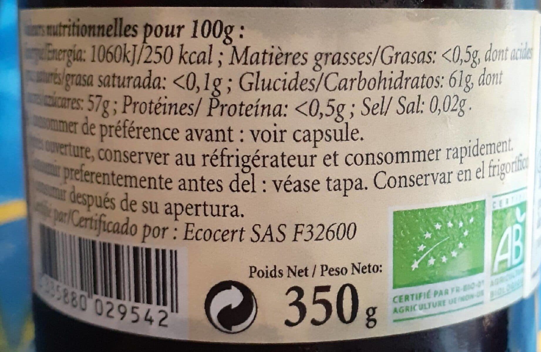 Domaine du Matès Myrtilles sauvages packshot