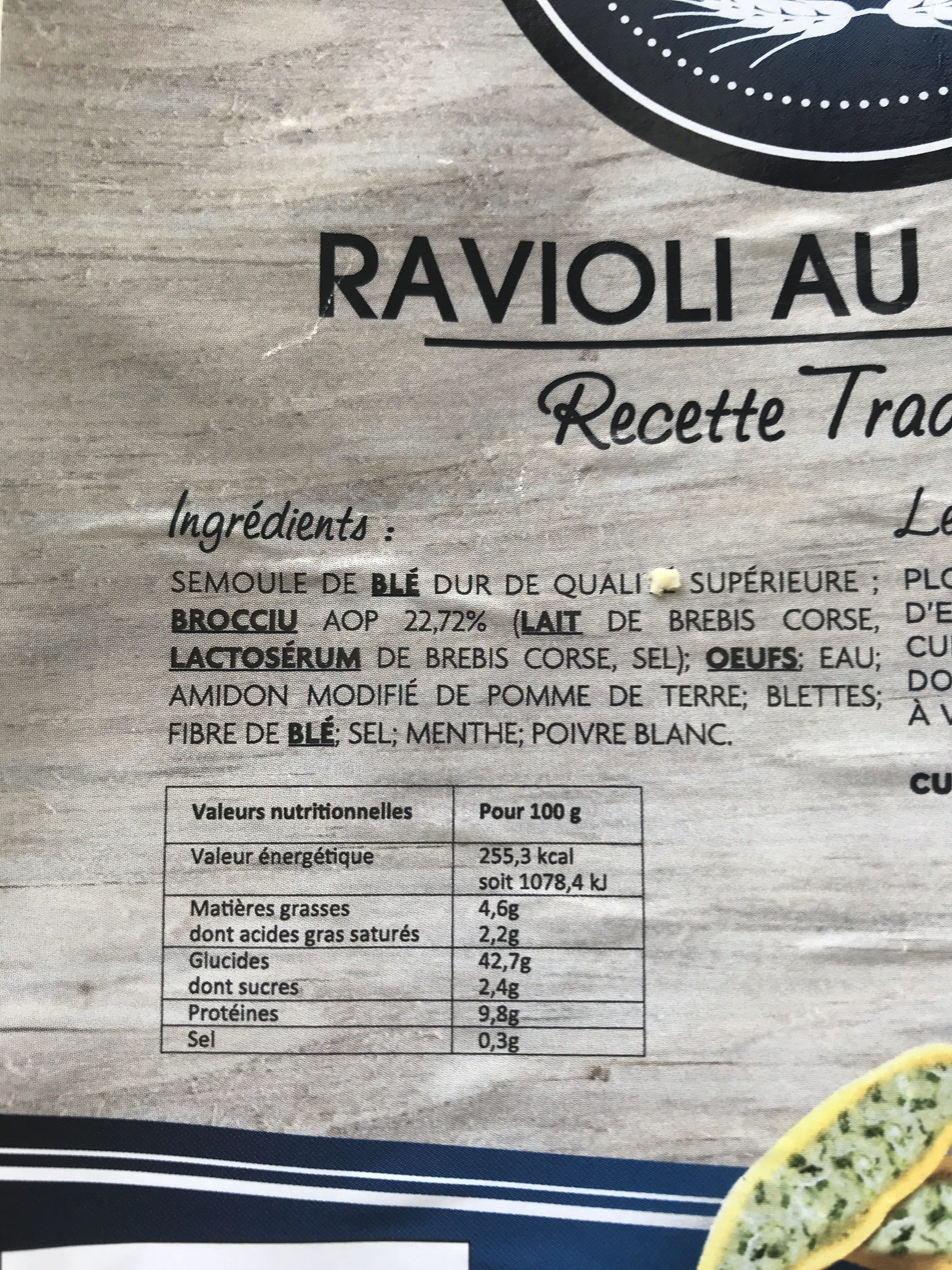Colomba Ravioli au broccio packshot