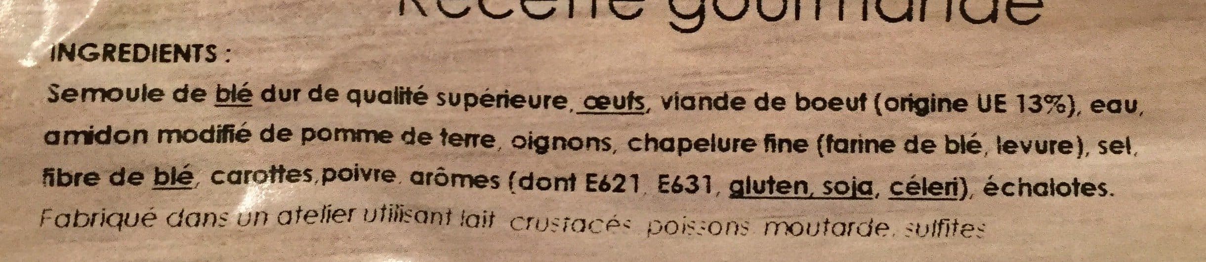 Open Food Facts Ravioli au boeuf packshot