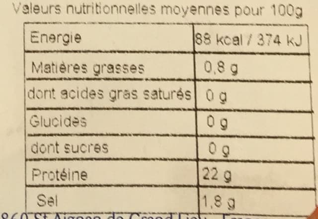 Delabli Crevettes entières cuites réfrigérées packshot