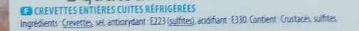 Delpierre Crevettes entières packshot