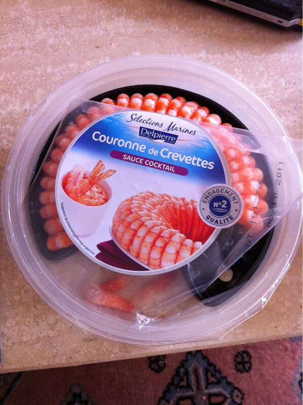 Delpierre Couronne de crevettes + sauce cocktail packshot