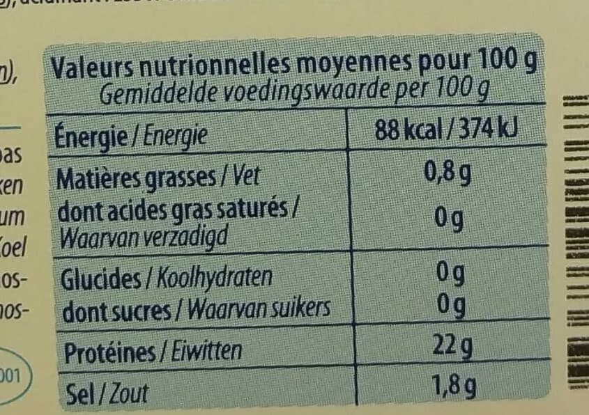 Delpierre Crevettes entières packshot