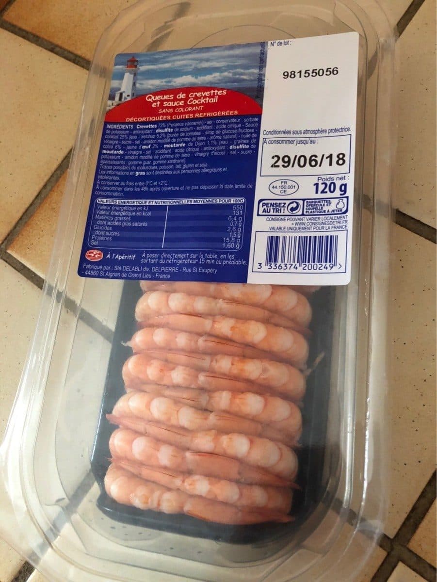 Delpierre Queue de crevette packshot