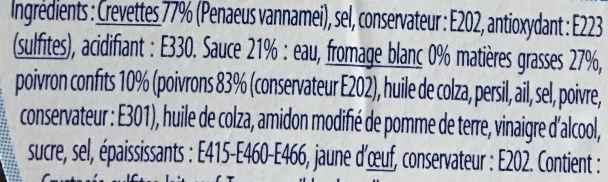 Delpierre Couronne de crevettes sauce du soleil packshot