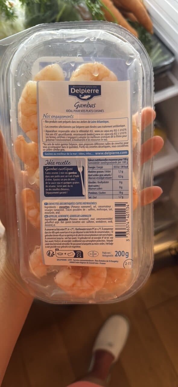 Delpierre Gambas packshot
