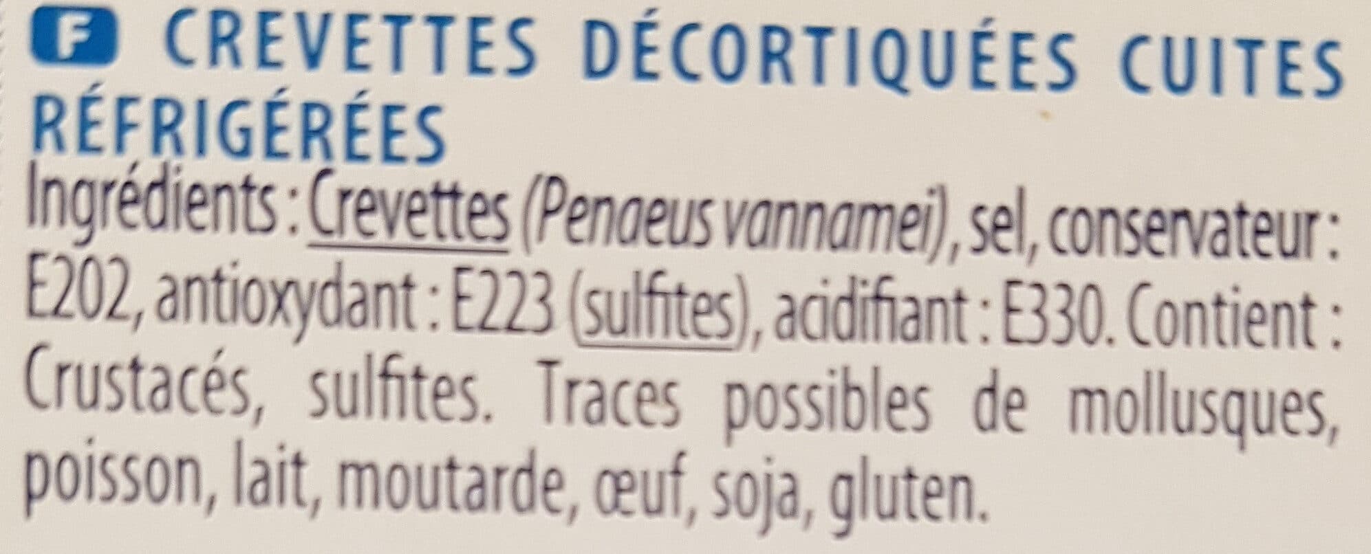 Delpierre Crevettes décortiquées packshot
