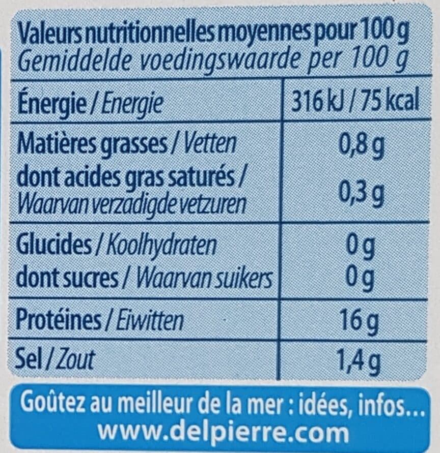 Delpierre Crevettes Décortiquées packshot