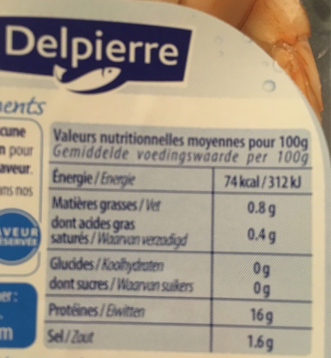 Delpierre Crevettes cocktail packshot