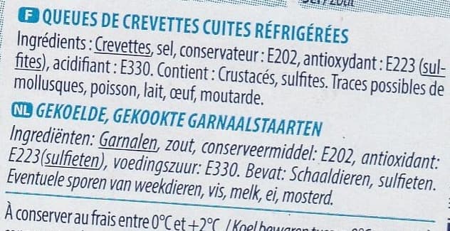 Delpierre Queues de Gambas Sauvages packshot