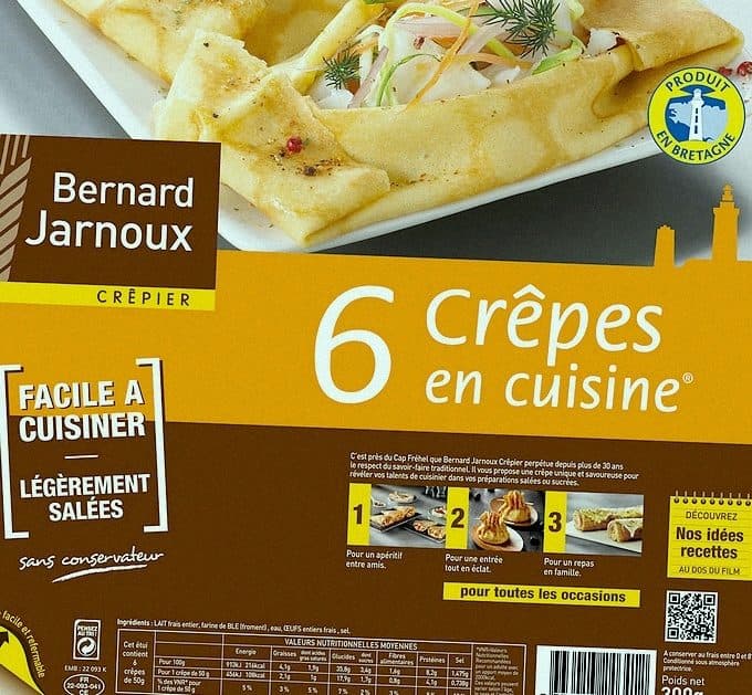 Crêperie Bernard Jarnoux 6 Crêpes en Cuisine packshot