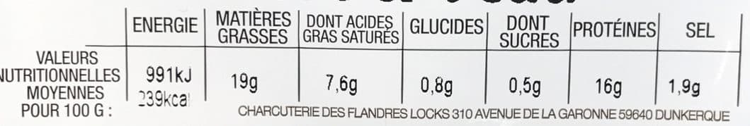 Charcuterie des Flandres Chair Porc & Veau packshot