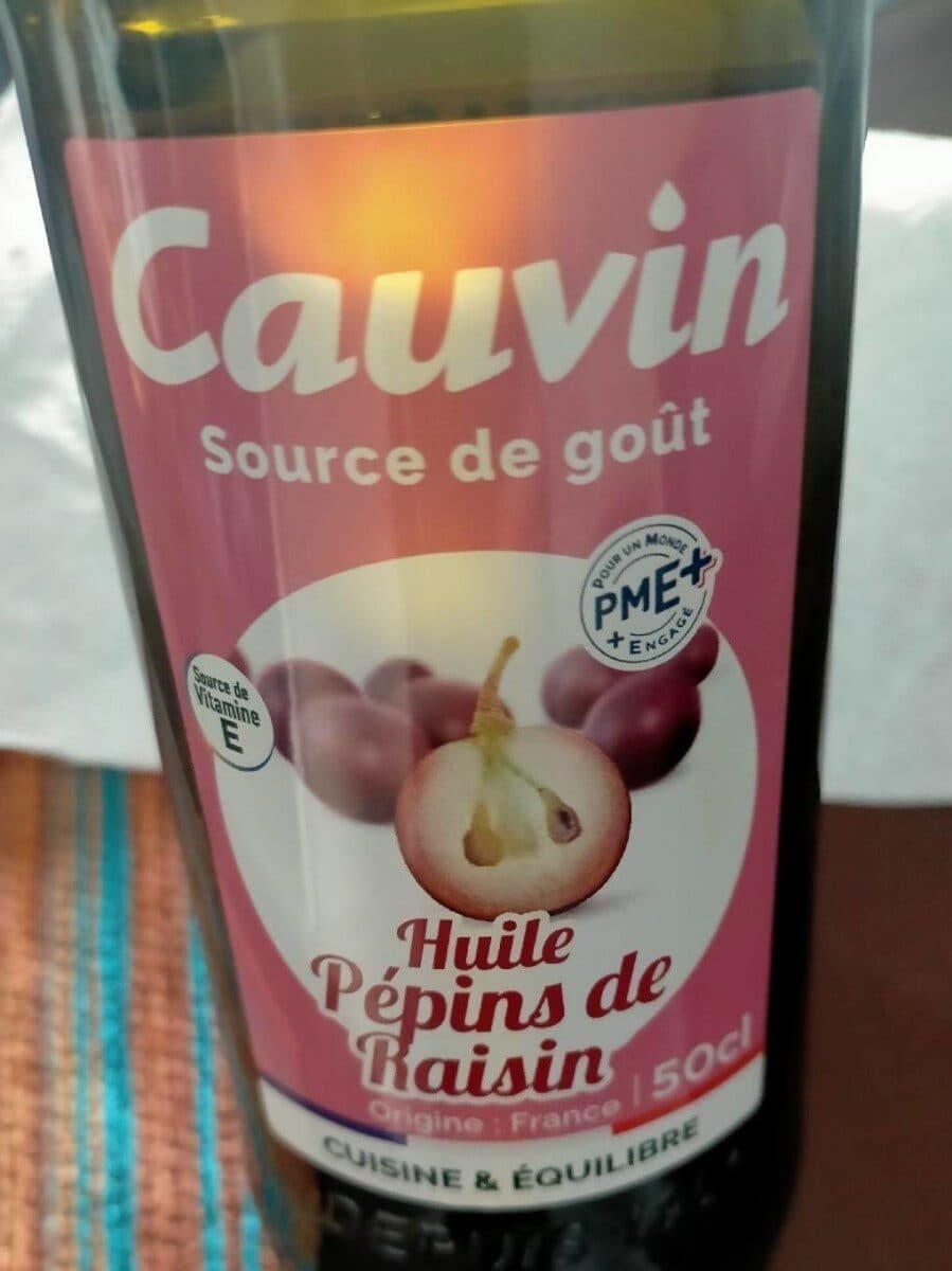 Cauvin Huile de pépins de raisins packshot