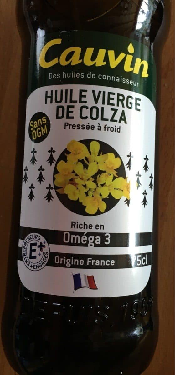 Cauvin Huile vierge de Colza packshot