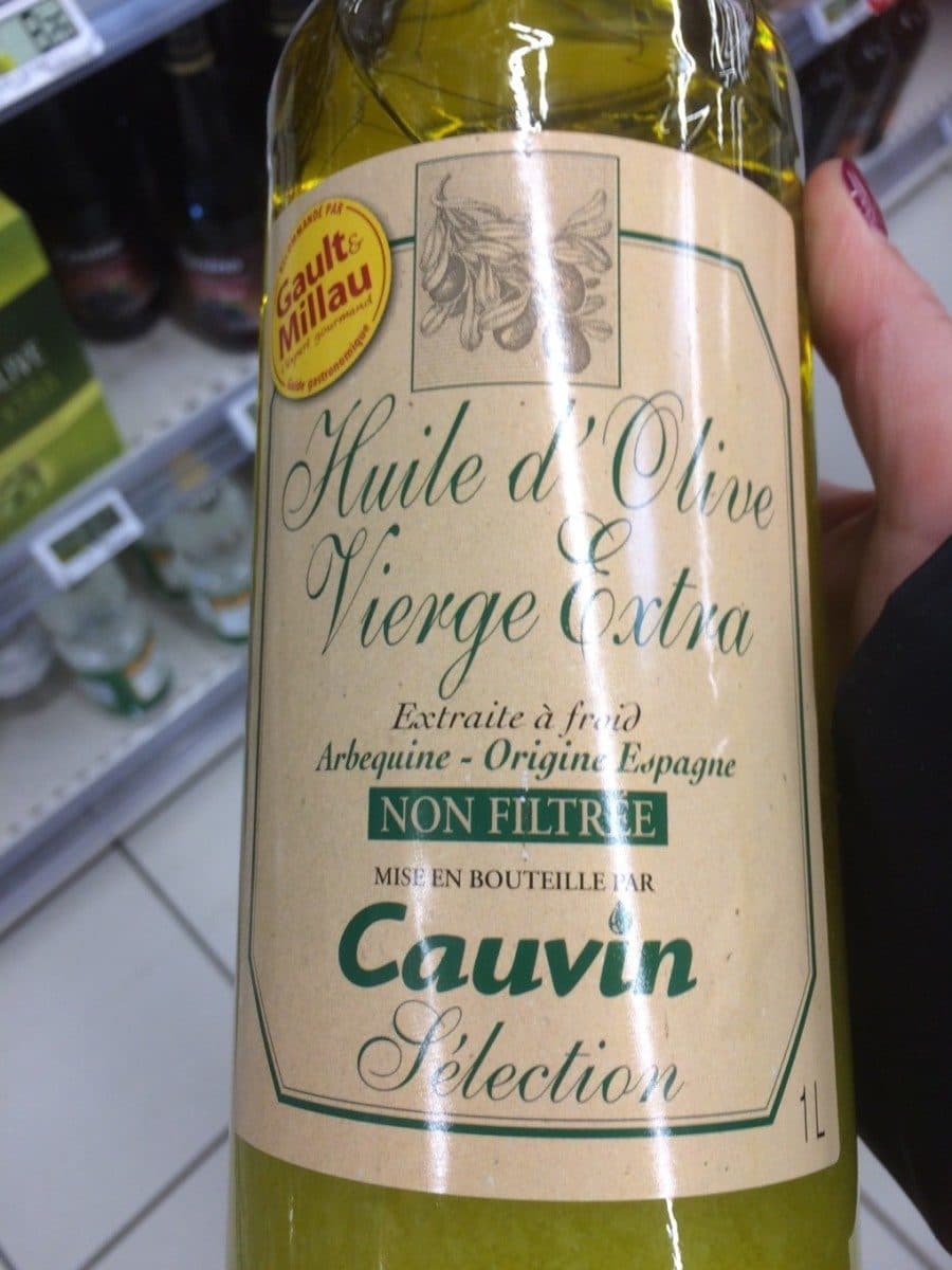 Cauvin Huile d'olive packshot