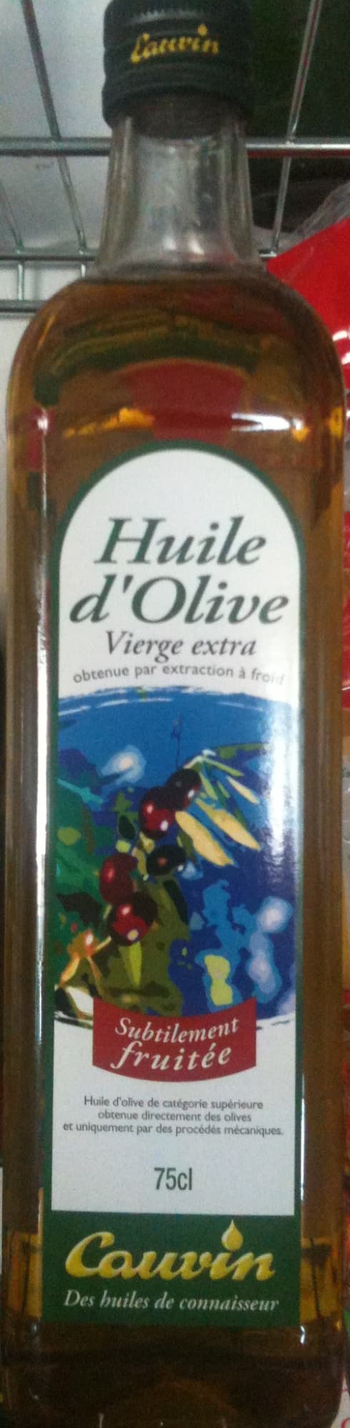 Cauvin Huile d'Olive Vierge extra packshot